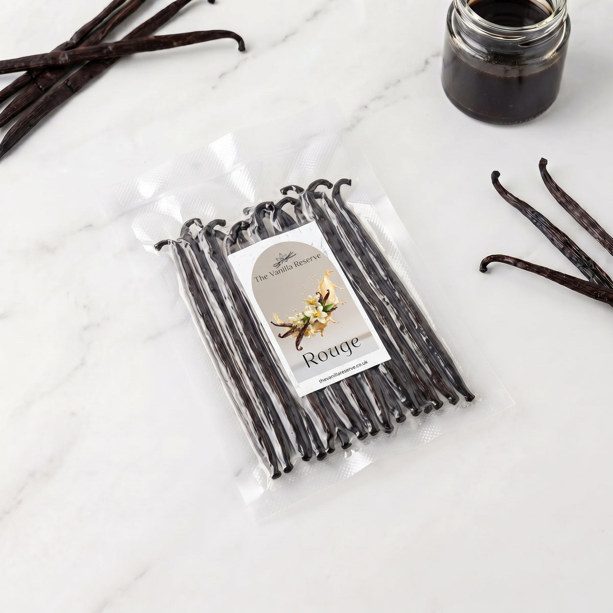 Rouge Bourbon Vanilla Bean Pods for Extract Madagascar | Grade A Quality