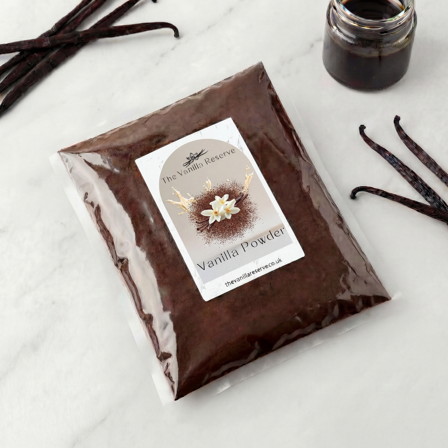 Organic Premium Vanilla Bean Powder Grade A | Unspent & Unexhausted