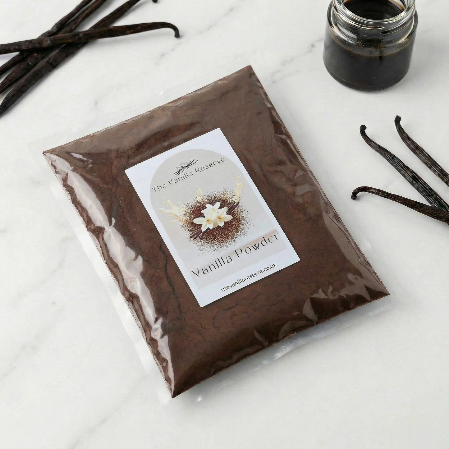 Organic Premium Vanilla Bean Powder Grade A | Unspent & Unexhausted