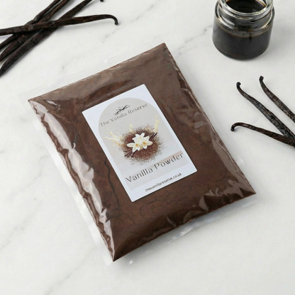 Organic Premium Vanilla Bean Powder Grade A | Unspent & Unexhausted