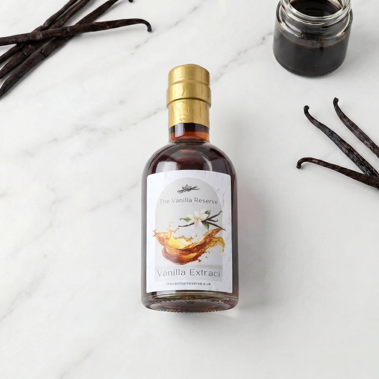 Premium Pure Bourbon Vanilla Extract
