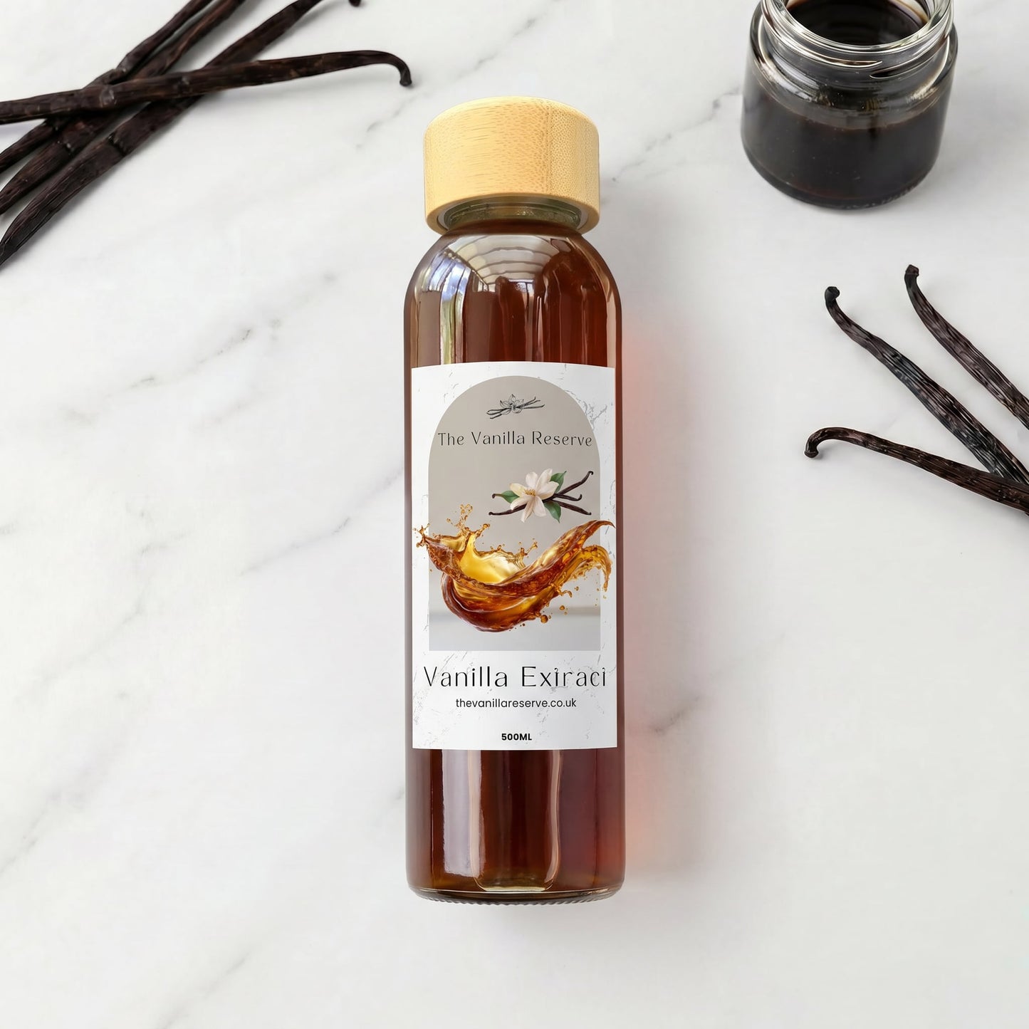 Premium Pure Bourbon Vanilla Extract