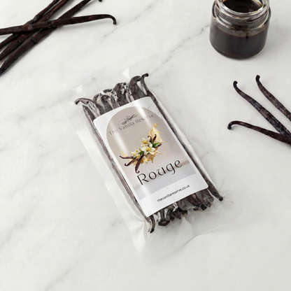 Organic Rouge Vanilla Beans Pods Madagascar Grade A Quality