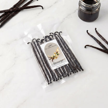 Rouge Bourbon Vanilla Bean Pods for Extract Madagascar | Grade A Quality