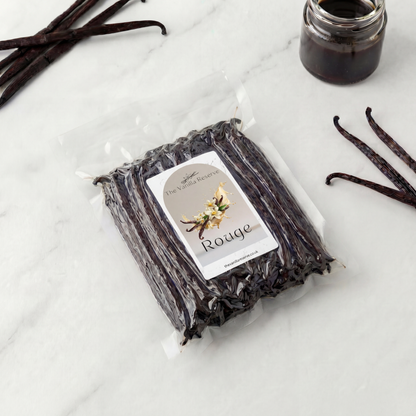 Organic Rouge Vanilla Beans Pods Madagascar Grade A Quality