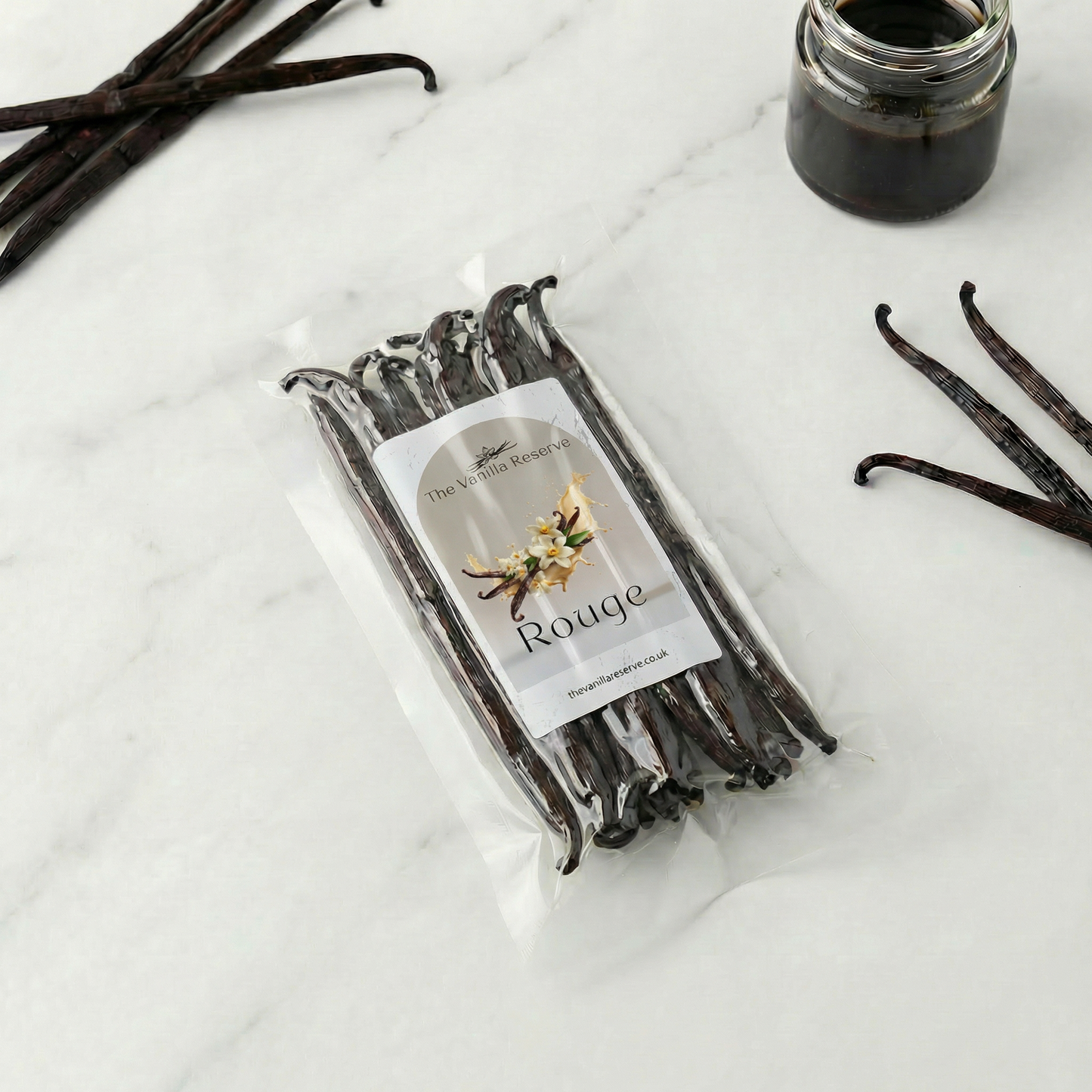 Organic Rouge Vanilla Beans Pods Madagascar Grade A Quality