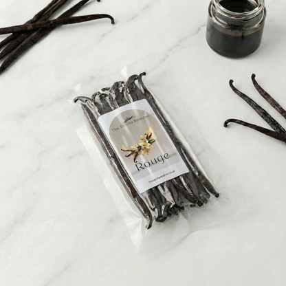 Organic Rouge Vanilla Beans Pods Madagascar Grade A Quality