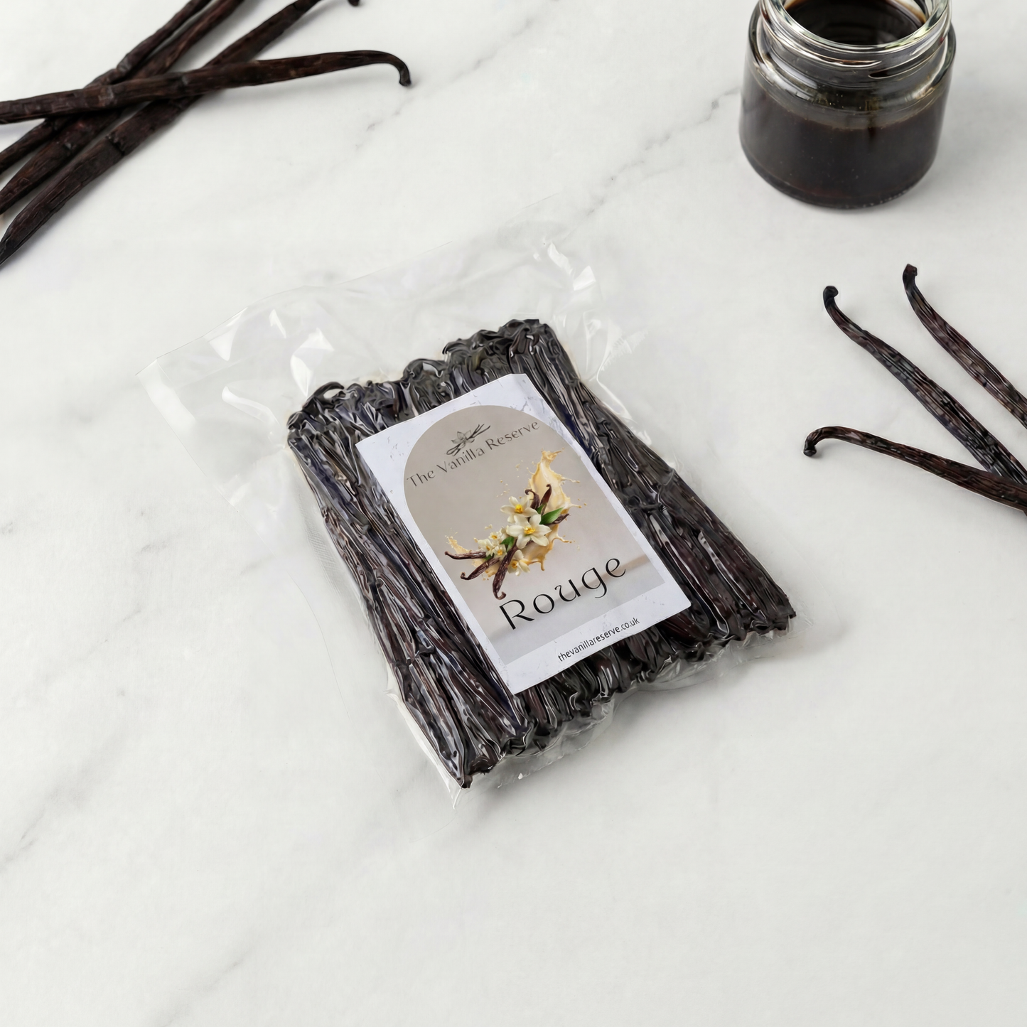 Organic Rouge Vanilla Beans Pods Madagascar Grade A Quality