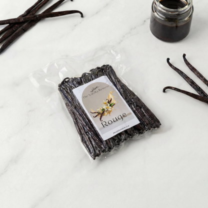Organic Rouge Vanilla Beans Pods Madagascar Grade A Quality