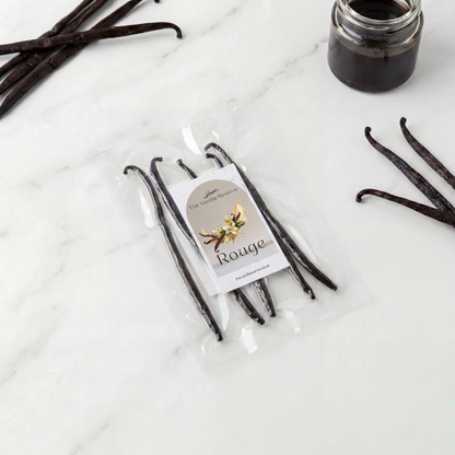 Organic Rouge Vanilla Beans Pods Madagascar Grade A Quality