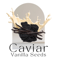 Caviar din semințe de vanilie organice premium | Neutilizat și neepuizat