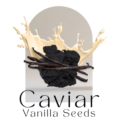 Caviar din semințe de vanilie organice premium | Neutilizat și neepuizat