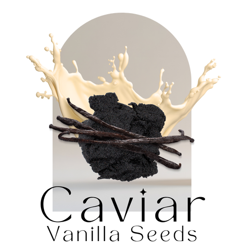 Caviar din semințe de vanilie organice premium | Neutilizat și neepuizat